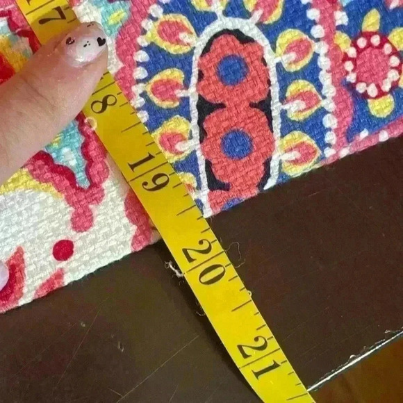 Talbots Colorful Paisley A-Line Skirt Size 14 - Picture 7 of 7